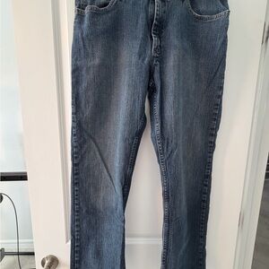 Wrangler Men's Boot Cut Jeans - Classic Blue